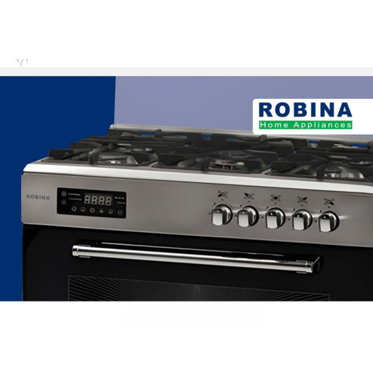 اجاق گاز پنج شعله طرح فر روبینا مدل Robin/S