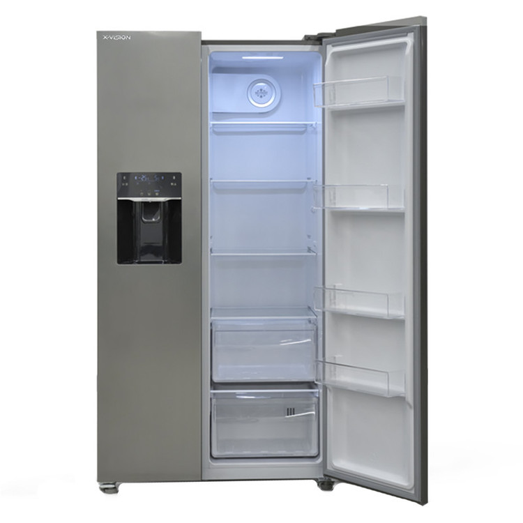 یخچال فریزر ساید بای ساید 28 فوت ایکس ویژن مدل HS600-WI رنگ سفید گرید B ایراد جزیی ظاهری 36 ماه گارانتی گرید B