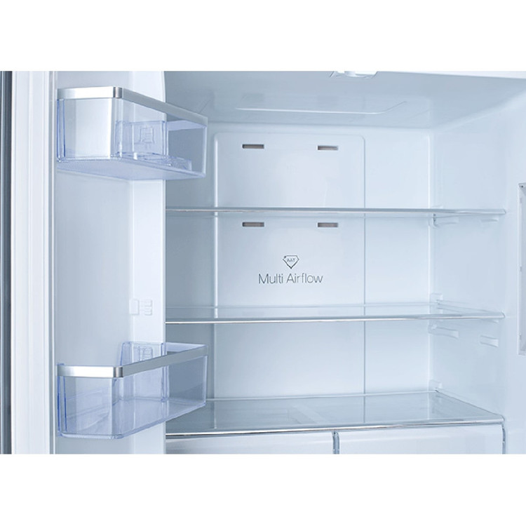 یخچال و فریزر ساید بای ساید 28 فوت ایکس ویژن مدل TF541-AWD رنگ سفید گرید B ایراد جزیی ظاهری 36 ماه گارانتی