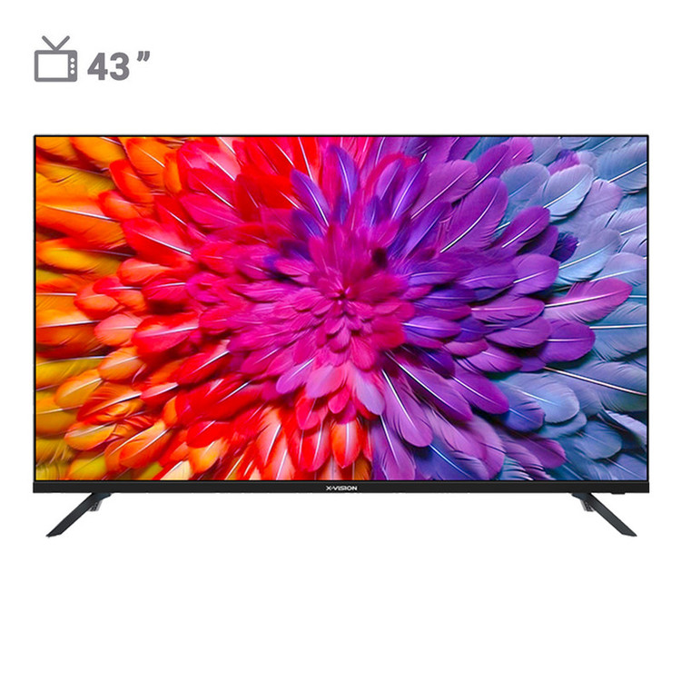 تلویزیون ال ای دی هوشمند ایکس ویژن مدل 43XC735 سایز 43 اینچ گرید C ایراد جزیی ظاهری 24 ماه گارانتی