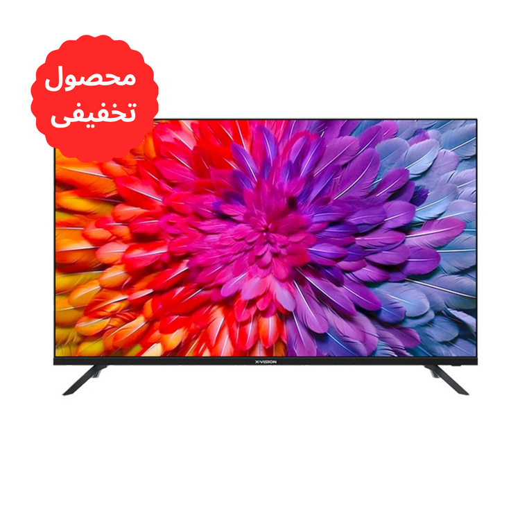 تلویزیون ال ای دی هوشمند ایکس ویژن مدل 43XC735 سایز 43 اینچ گرید C ایراد جزیی ظاهری 24 ماه گارانتی