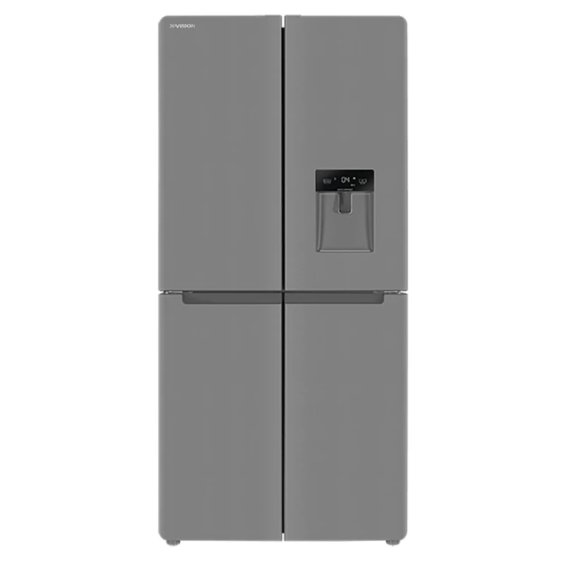 یخچال و فریزر ساید بای ساید 28 فوت ایکس ویژن مدل TF541-ASD رنگ سیلور