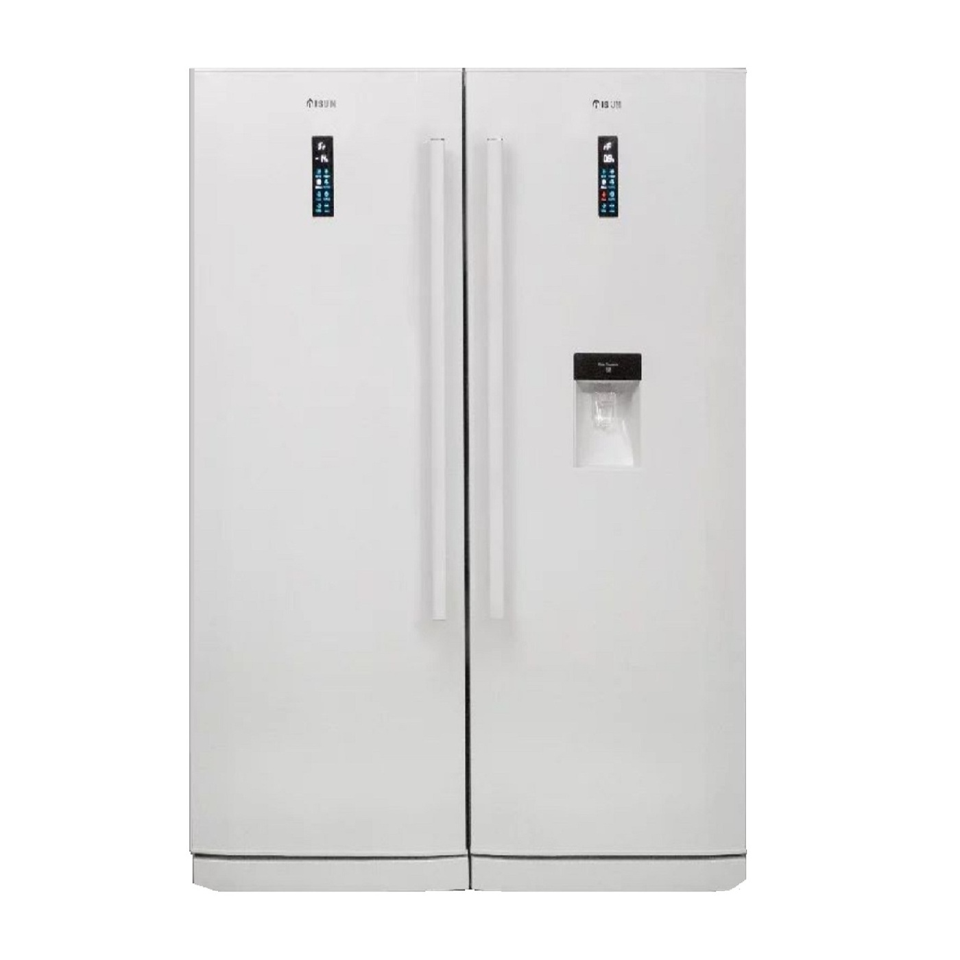یخچال فریزر دوقلو 36 فوت آیسان مدل IRF-313 رنگ سفید